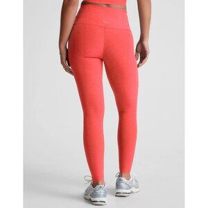 Beyond Yoga Woman's Spacedye Caught In The Midi High Waisted Legging Sz XS Coral